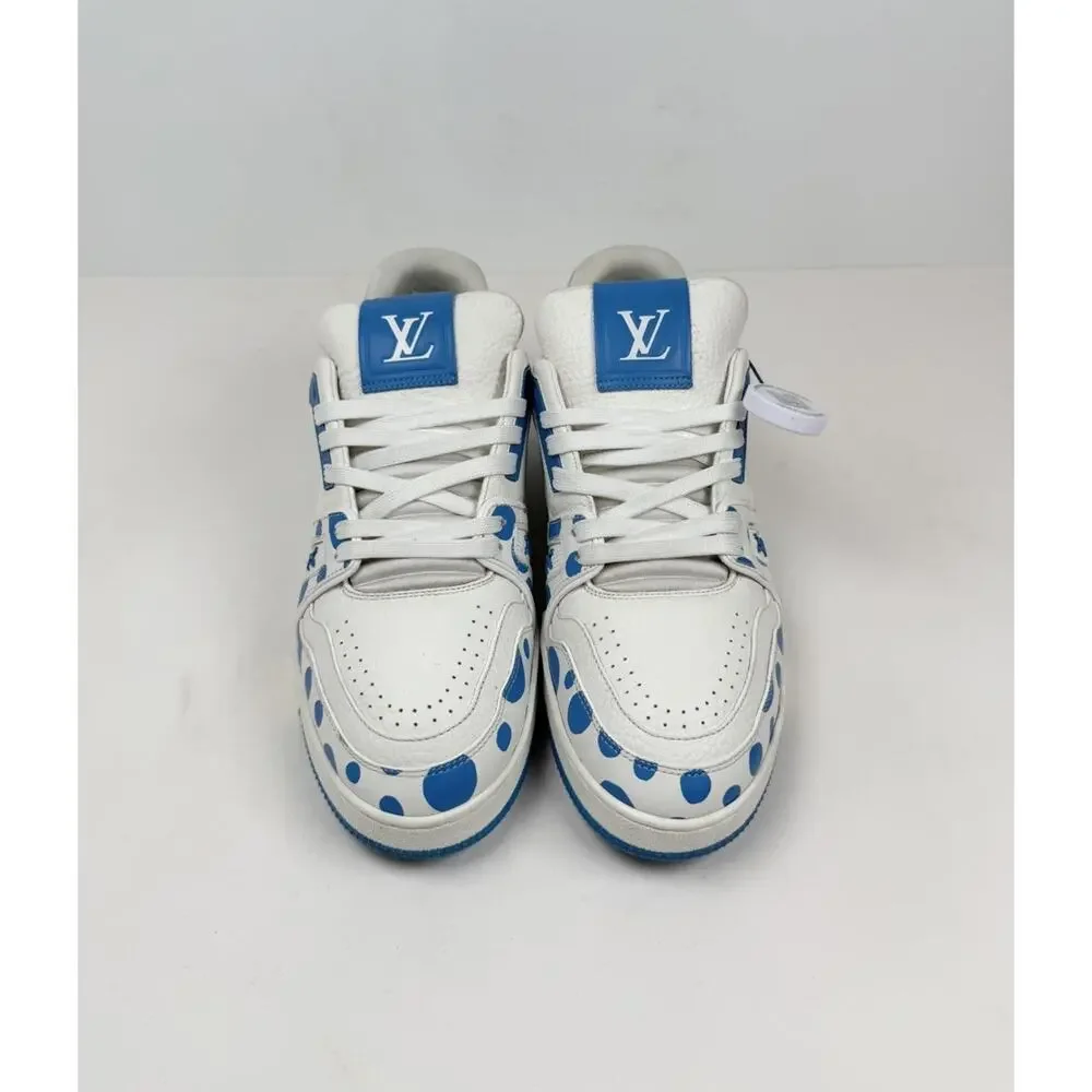 Size 6.5LV/7.5US - Louis Vuitton x Yayoi Kusama Trainer💙 RETAIL $1.4K! - Picture 3 of 10